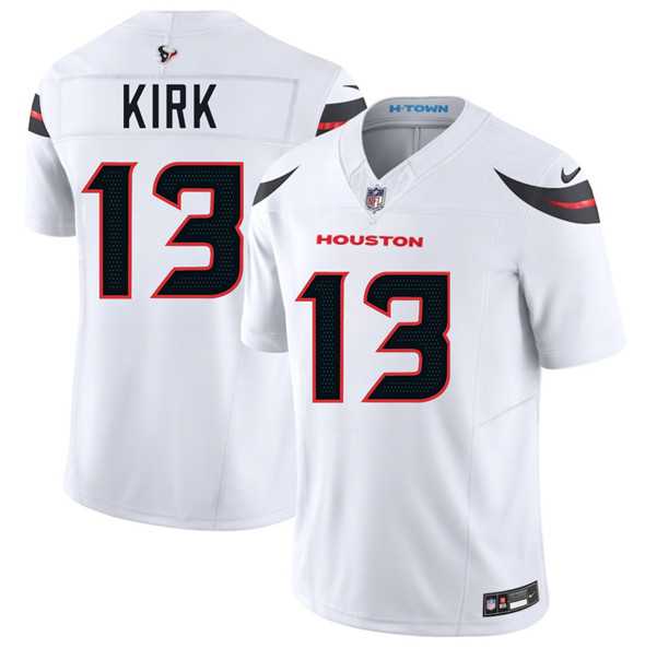 Men & Women & Youth Houston Texans #13 Christian Kirk White 2025 F.U.S.E. Vapor Limited Stitched Jersey